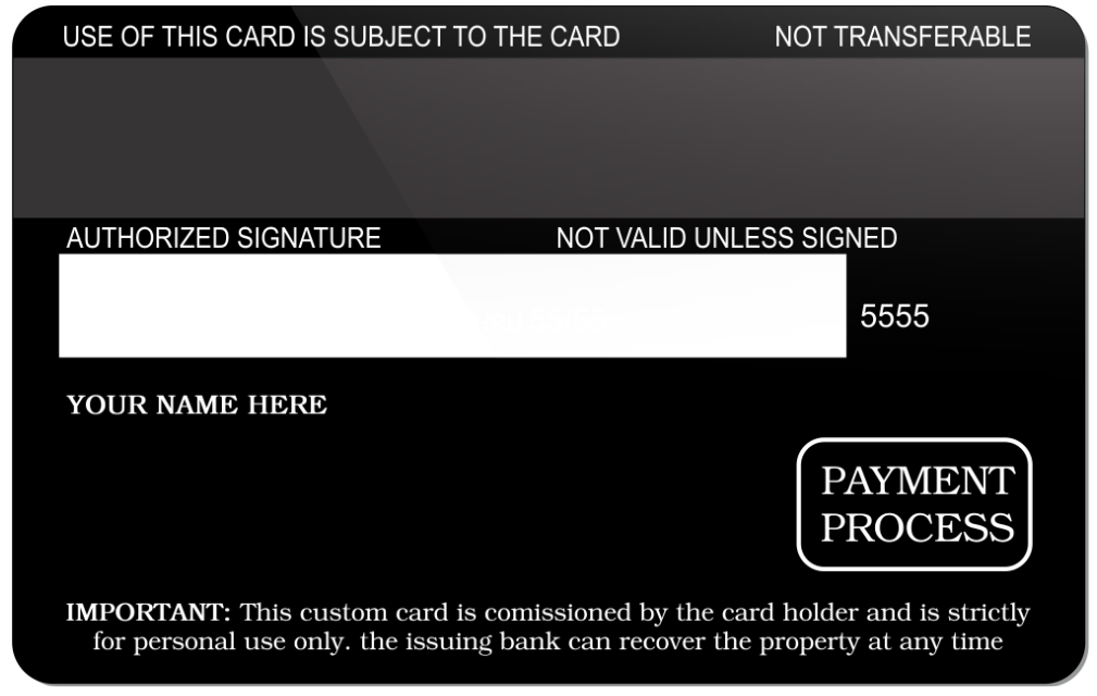 Millionaire Club Metal Card
