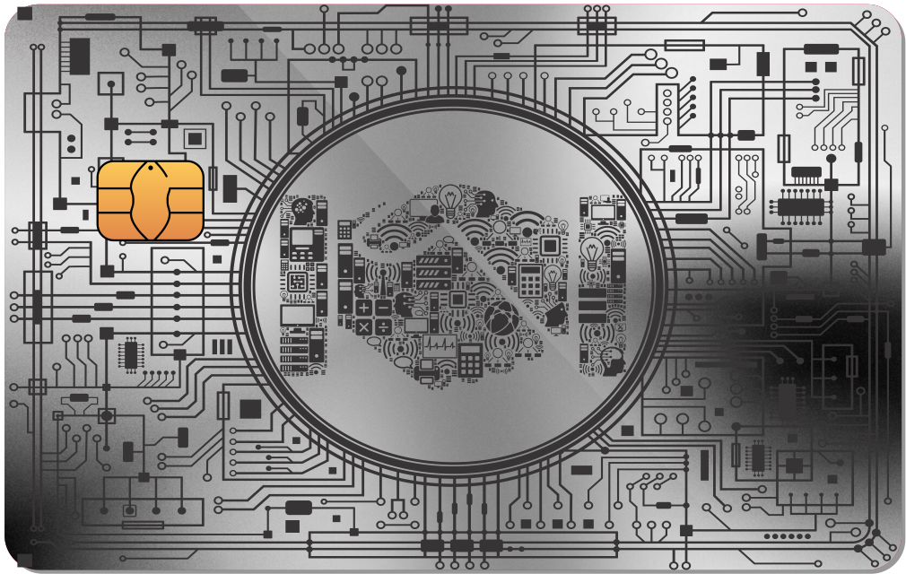 Bitcoin Hand Card