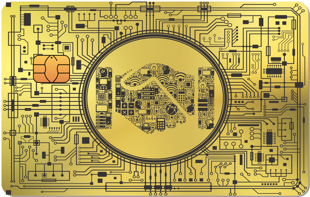 Bitcoin Hand Card
