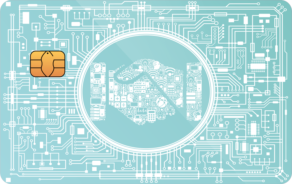 Bitcoin Hand Card