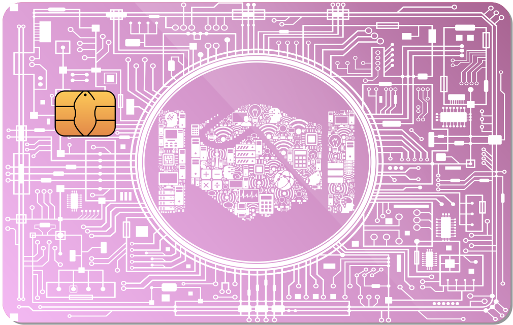 Bitcoin Hand Card