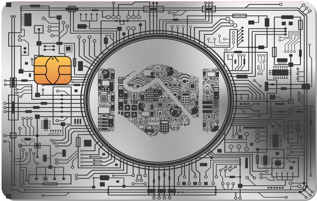Bitcoin Hand Card