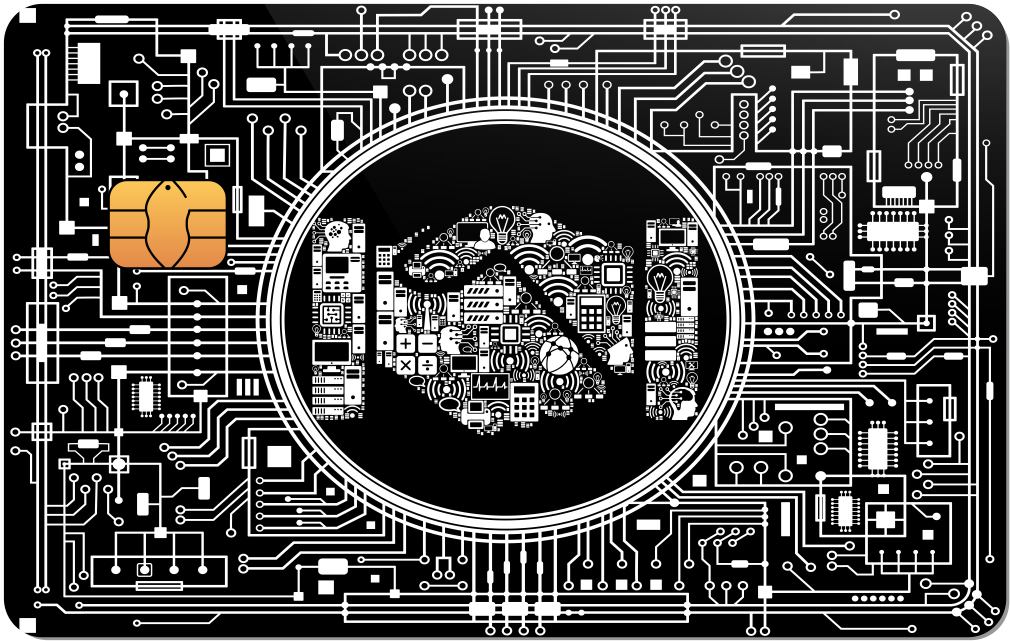 Bitcoin Hand Card