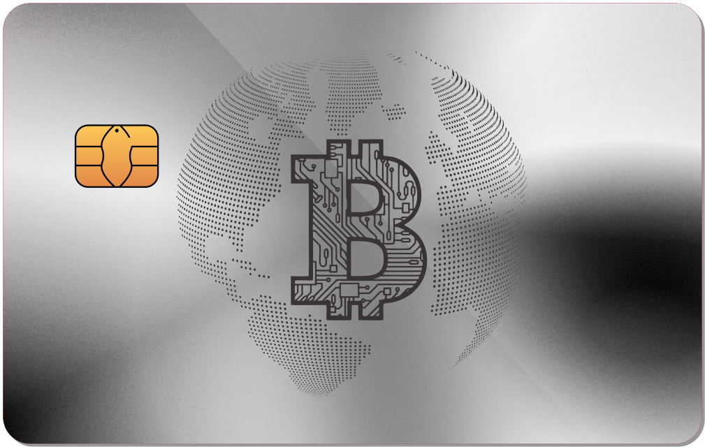 Bitcoin World Metal Card - The Rich Card