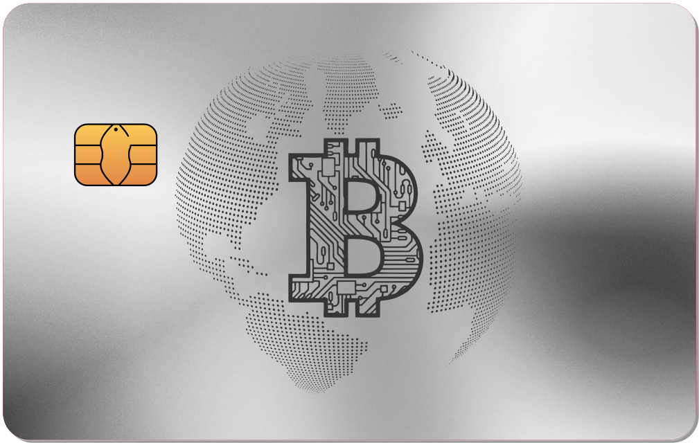 Bitcoin World Metal Card - The Rich Card