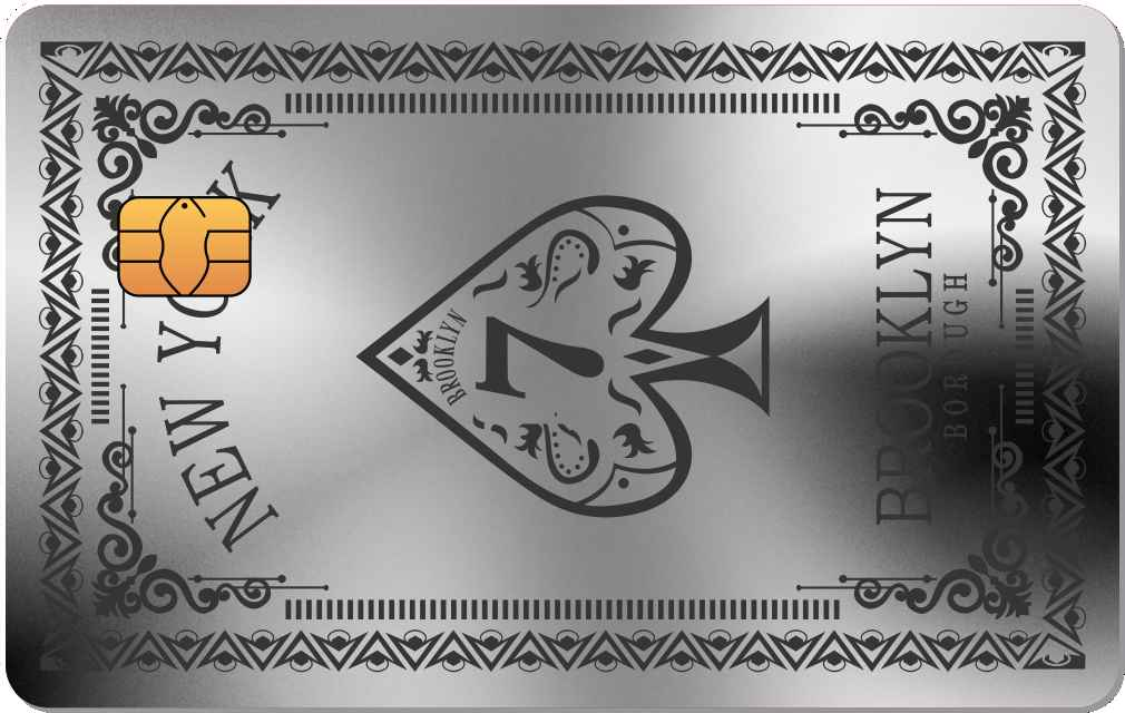 Brooklyn Metal Card - The Rich Card