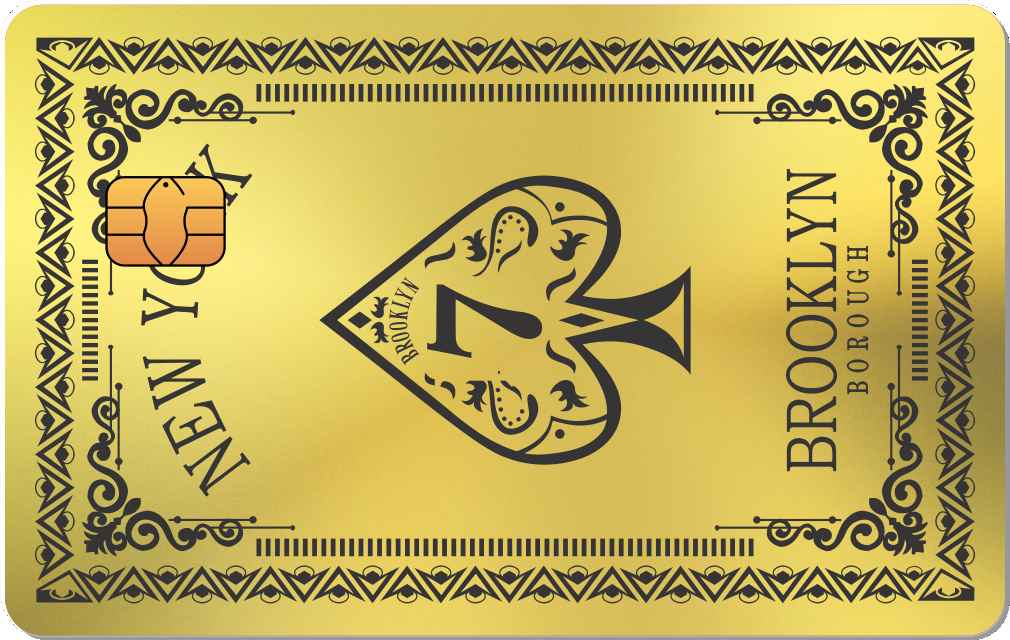 Brooklyn Metal Card - The Rich Card
