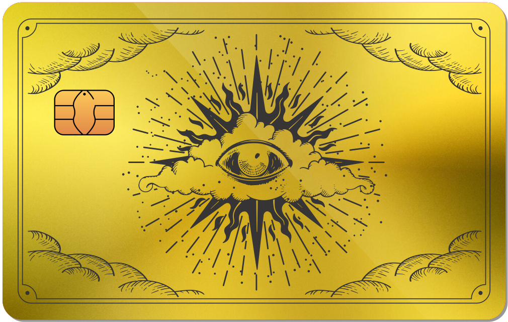 Eye Cloud Card