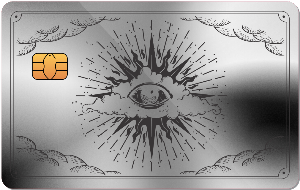 Eye Cloud Card