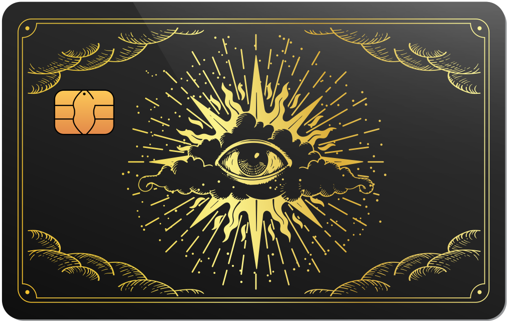 Eye Cloud Card