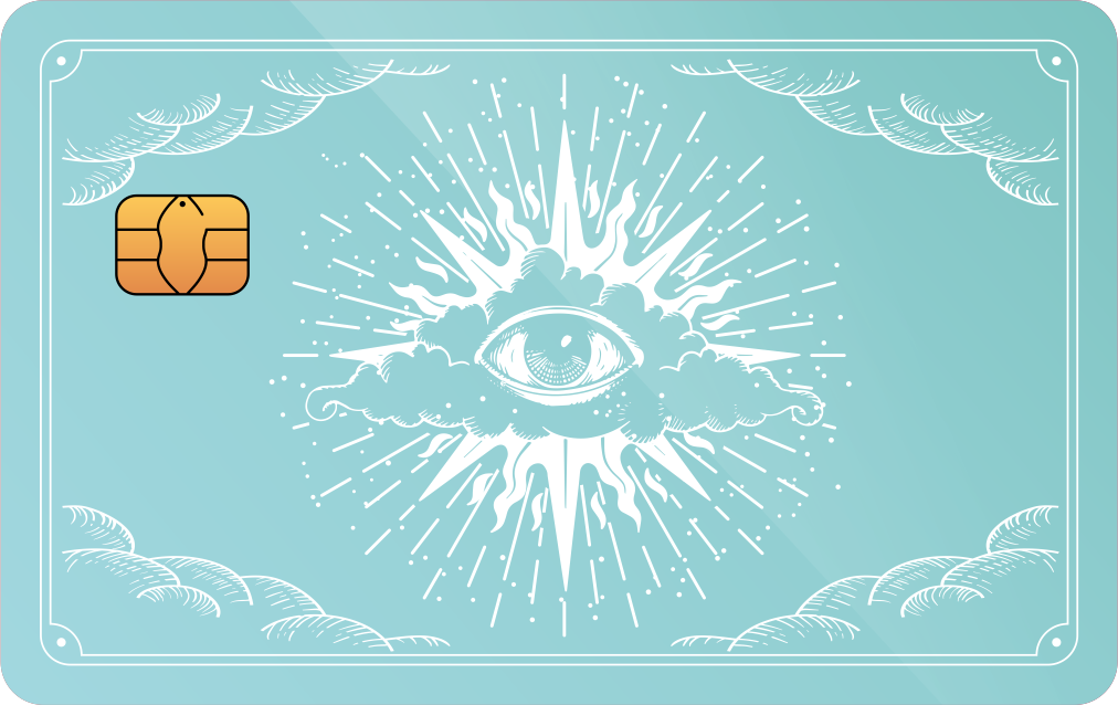 Eye Cloud Card