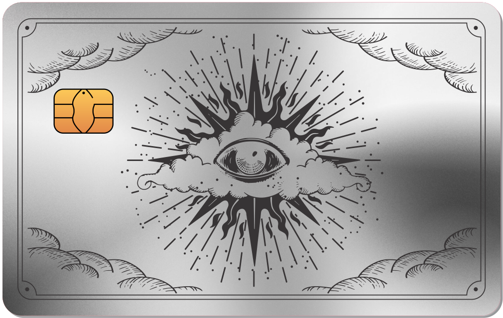 Eye Cloud Card