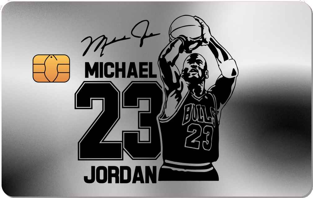 Michael Jordan Metal Credit Card - The Rich Card