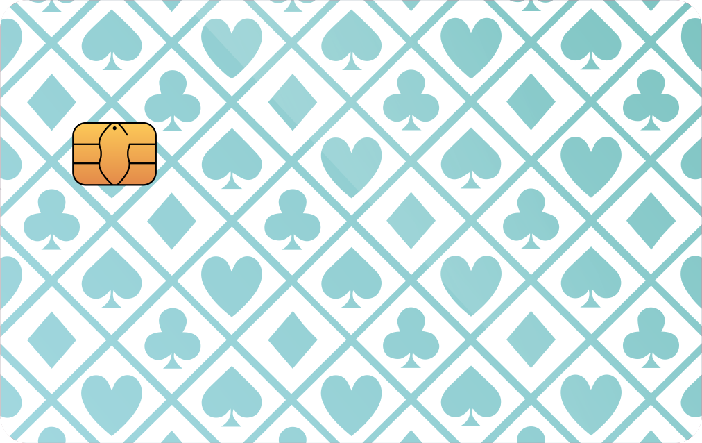 Poker Card Pattern