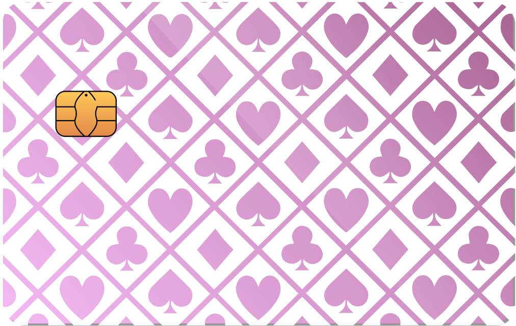 Poker Card Pattern