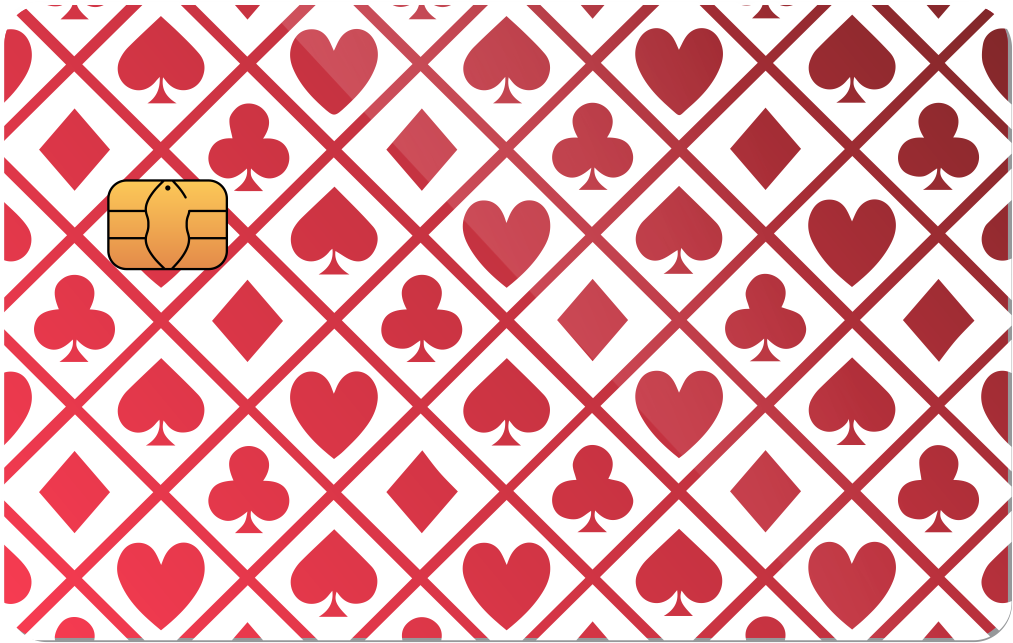 Poker Card Pattern