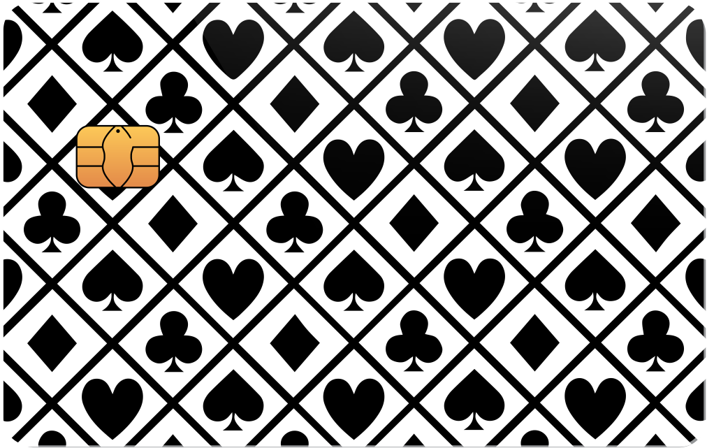 Poker Card Pattern
