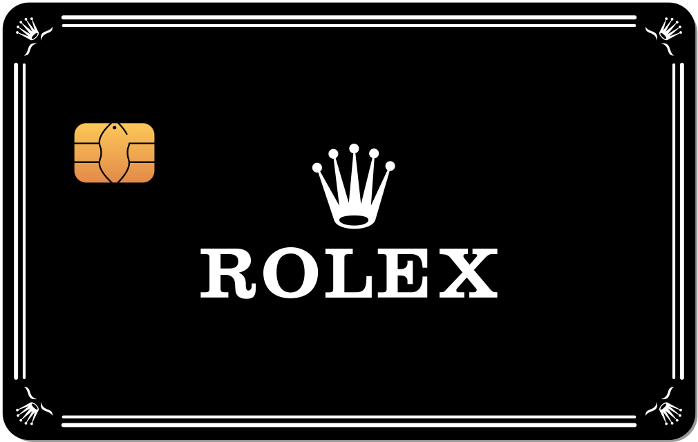 Rolex Metal Credit Card - The Rich Card