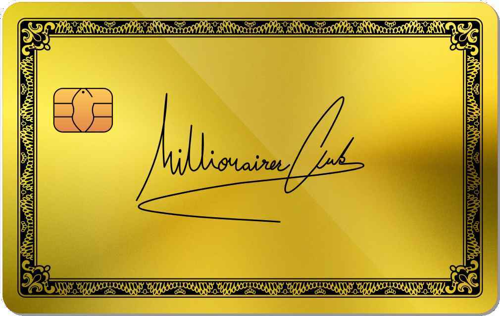 Millionaire Club Metal Card