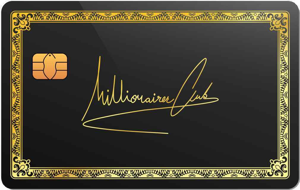 Millionaire Club Metal Card