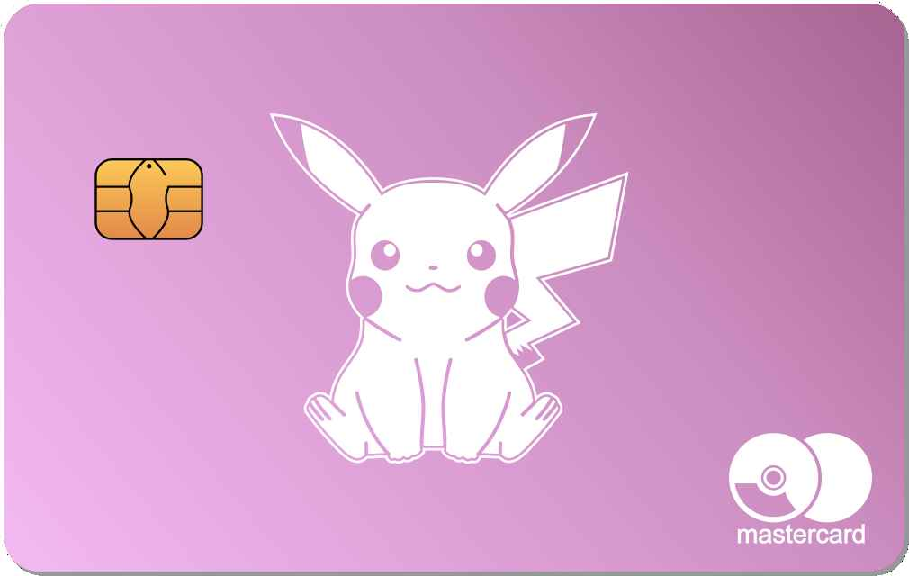 Pikachu Metal Card - The Rich Card