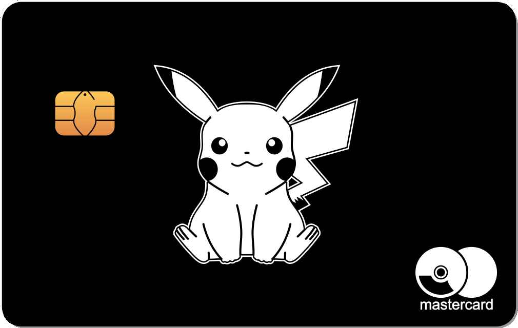 Pikachu Metal Card - The Rich Card