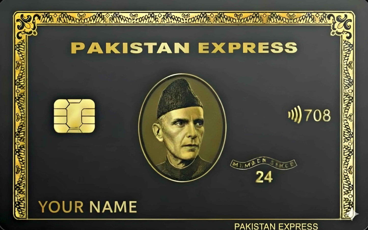 Premium Pakistan Express Black Card