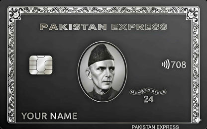 Premium Pakistan Express Black Card