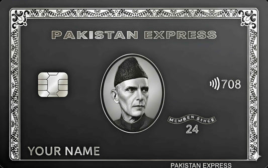 Premium Pakistan Express Black Card