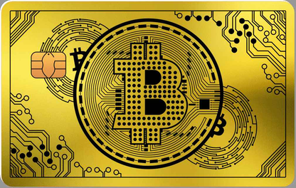 3 Bitcoin Metal Card - The Rich Card