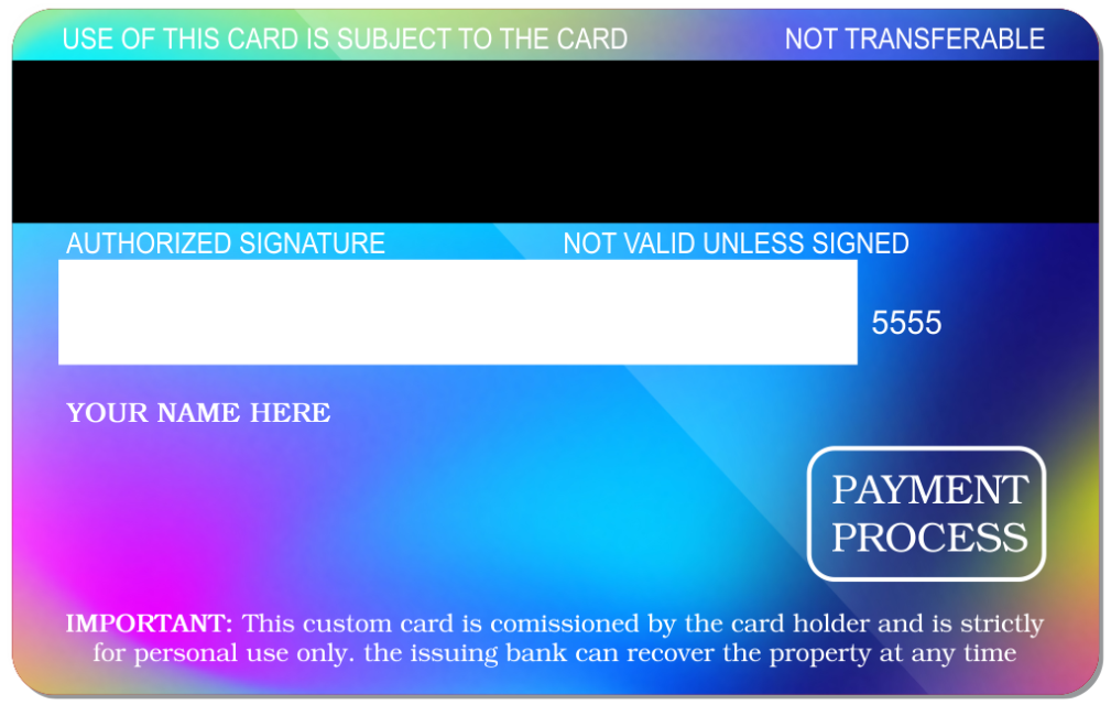 Skull Metal Credit Card - The Rich Card