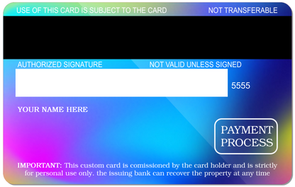 Skull Metal Credit Card - The Rich Card