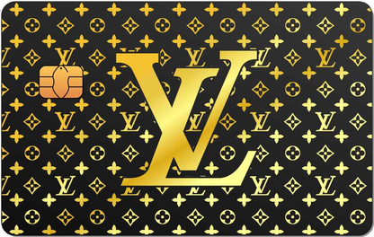 Louis Vuitton (LV) Pattern Metal Card - The Rich Card