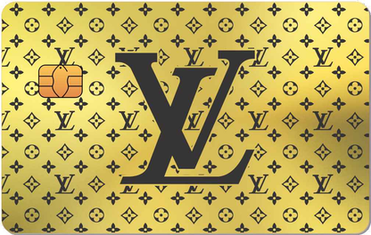 Louis Vuitton (LV) Pattern Metal Card - The Rich Card