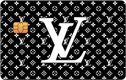 Louis Vuitton (LV) Pattern Metal Card - The Rich Card
