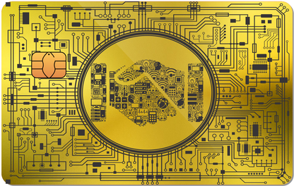 Bitcoin Hand Card