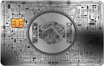 Bitcoin Hand Card