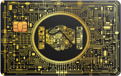Bitcoin Hand Card