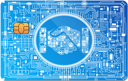 Bitcoin Hand Card
