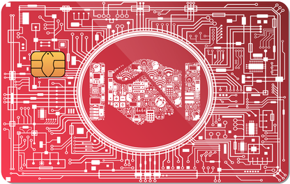 Bitcoin Hand Card