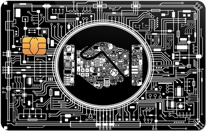 Bitcoin Hand Card