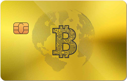 Bitcoin World Metal Card - The Rich Card
