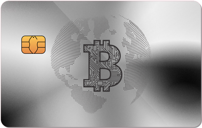 Bitcoin World Metal Card - The Rich Card