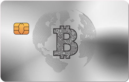 Bitcoin World Metal Card - The Rich Card