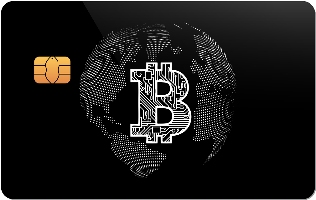Bitcoin World Metal Card - The Rich Card