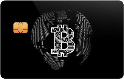 Bitcoin World Metal Card - The Rich Card