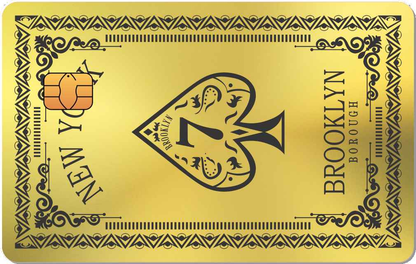 Brooklyn Metal Card - The Rich Card