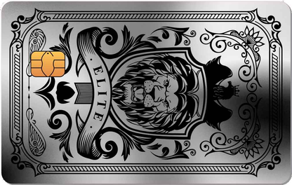 Elite Lion Metal Card - The Rich Card