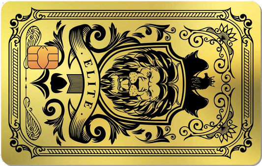 Elite Lion Metal Card - The Rich Card