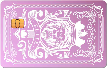 Elite Lion Metal Card - The Rich Card